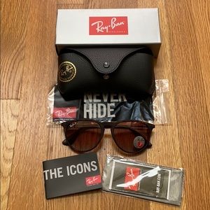 Ray-ban Erika Tortoise POLARIZED Matte RB4171